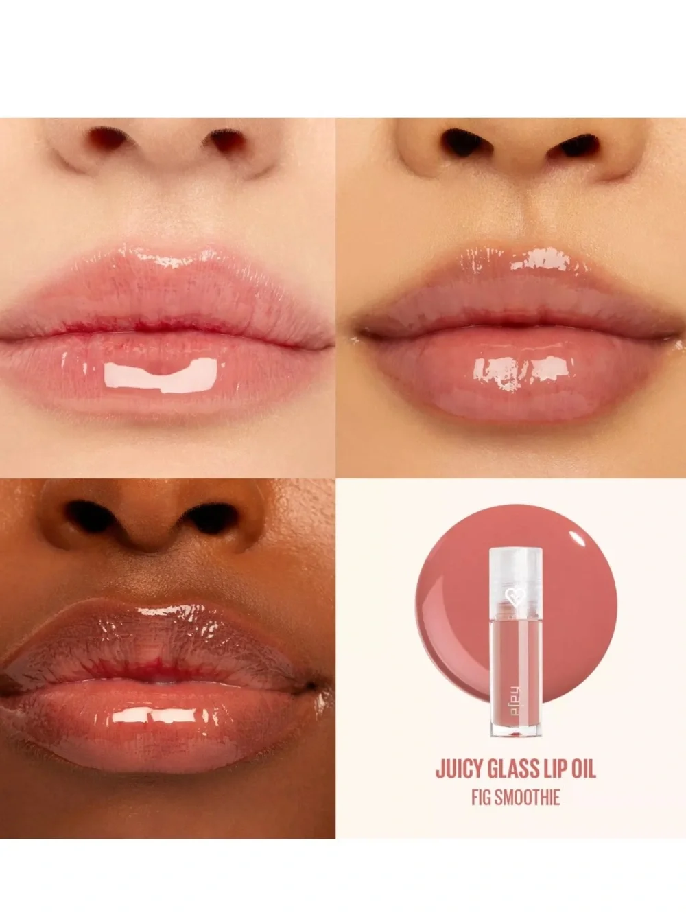 Kaja Mini Kisses Juicy Glass Lip Oil Mini Set 2.2ml X 4 BRAND NEW IN BOX